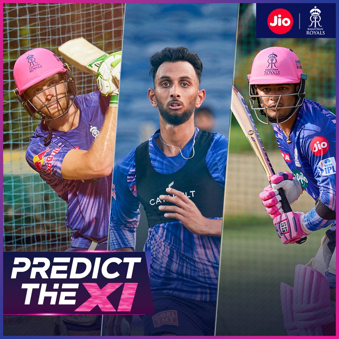 New game. Same team? 🤔

Predict our XI for #RRvGT and stand a chance to win! 👇🏻

#RoyalsFamily | #HallaBol | #RRvGT | #JioDigitalLife | #JioTogether | @reliancejio