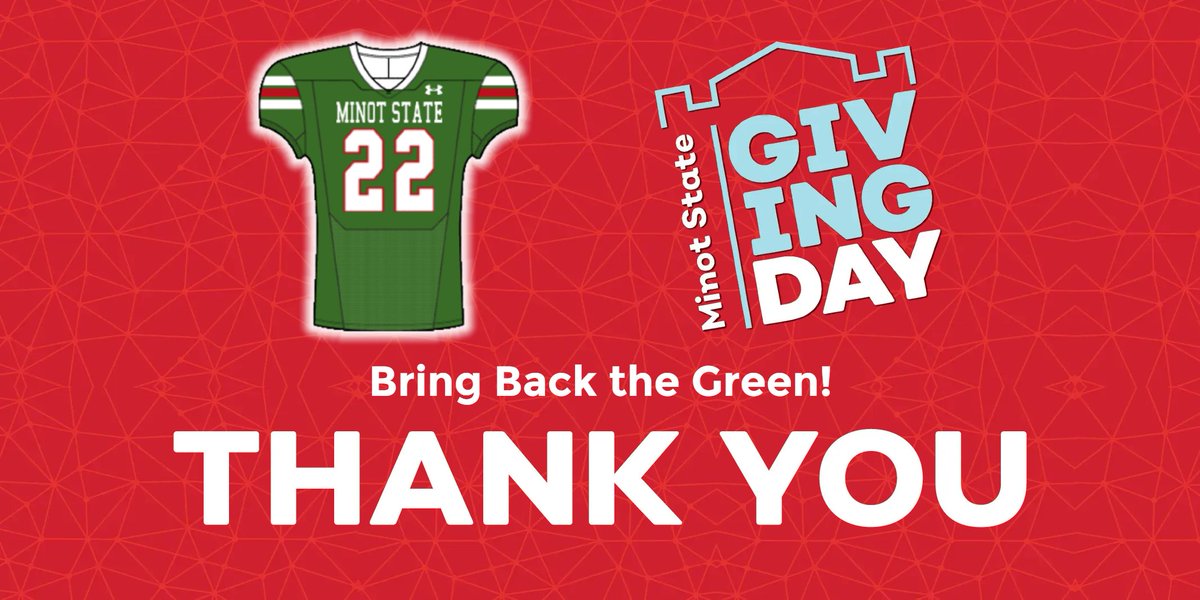 MSUBeaversFB's tweet photo. Thank you to all our supporters that gave during the 2022 #MSUGivingDay and helped us realize our goal to #BringBackTheGreen jerseys.
As of 12:00am, we had the largest number of unique donors as well, earning us the #1 spot in the athletic deparment!
#GRIT 🦫
#BuildTheDam 🪵 https://t.co/rsJYLKfLQb