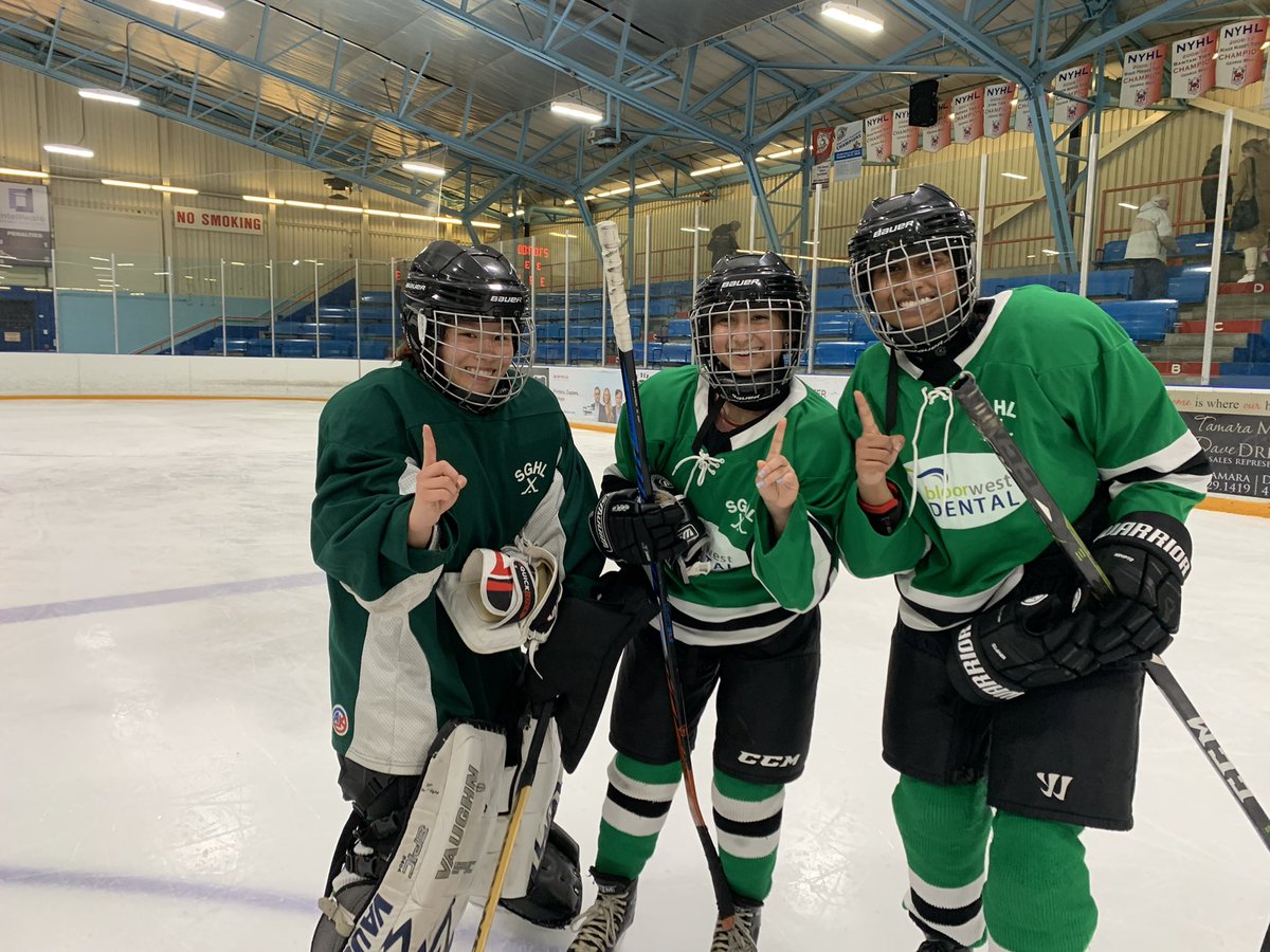 SwanseaGirls's tweet image. Our playoff MVP is Bloor West Dental’s goaltender Emily who was absolutely stellar in net throughout the postseason