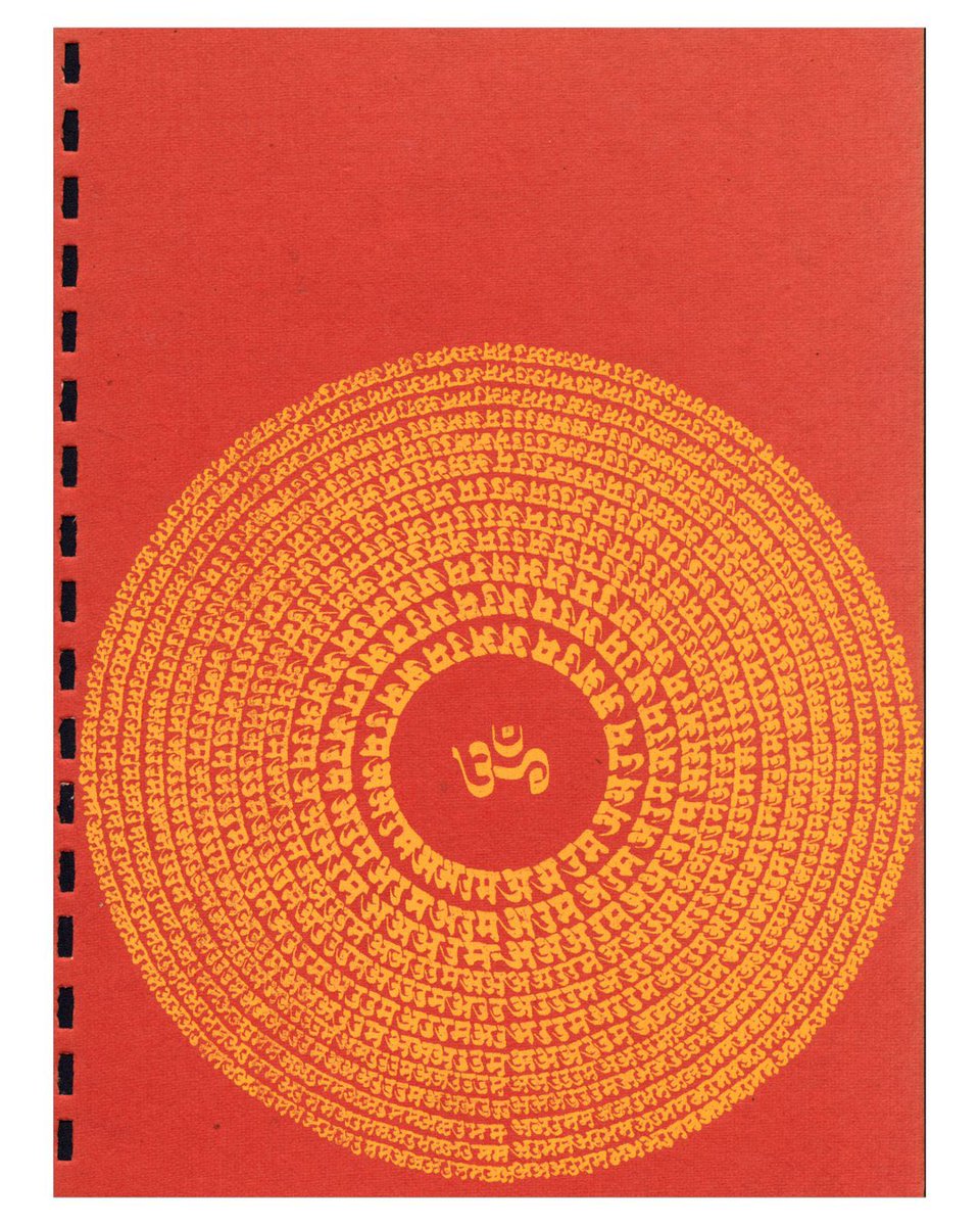 Lett_Arc's tweet photo. R. K. Joshi, Indian calligraphy diary, Bombay, 1980. An academic type designer and calligrapher, Joshi designed the core Indian fonts used in Microsoft Windows. See more from this diary in the Online Archive: https://t.co/biPfGnZE2q https://t.co/KzbgfKIBBM