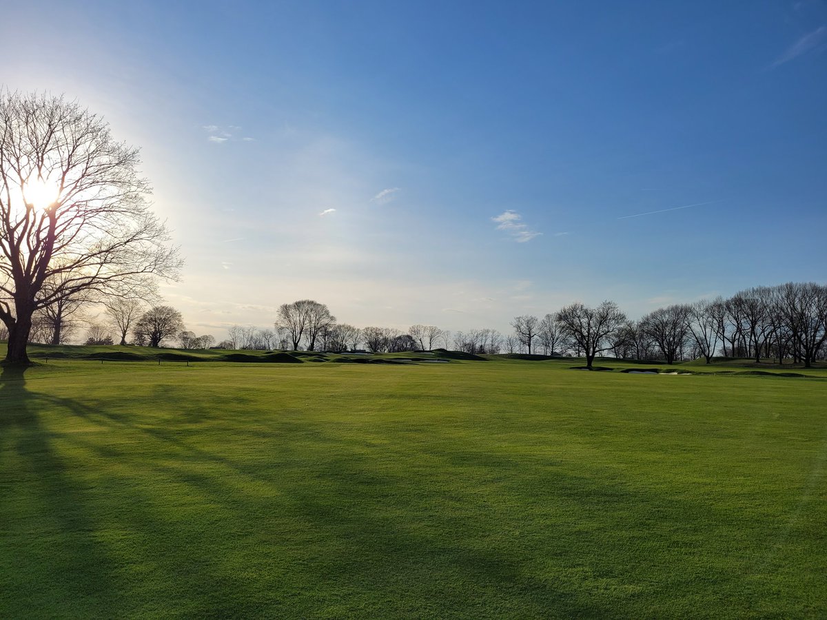 jp_golf_'s tweet photo. Made my final visit to Wannamoisett as construction nears completion. Fantastic team effort from everyone involved! Donald Ross was shining bright today! https://t.co/vNaxnSWlJ5