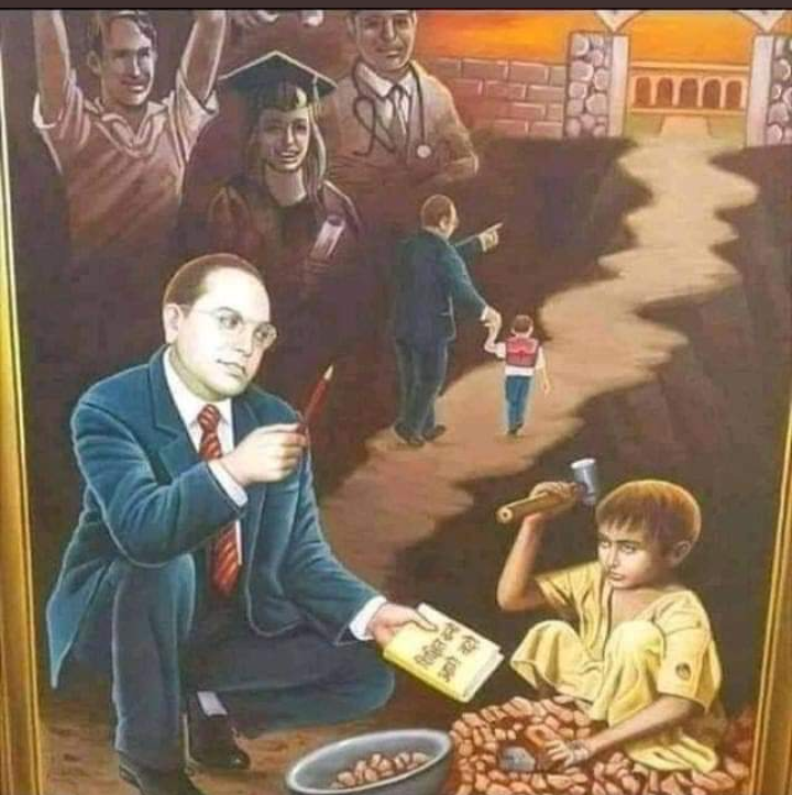 VickyGu66642358's tweet photo. डाक्टर भीमराव अम्बेडकर कोई नाम या व्यक्ति ही  नहीं एक दर्शन है जिसने  समझा वो तर गया ,ज़रूरत है ,इस दर्शन को पढ़ने की इसे जीवन में उतारने 
की ! संविधानशिल्पी डाक्टर भीमराव अम्बेडक के जयंती पर हार्दिक शुभ कामनाये ! 
#जयभीम  
#AmbedkarJayanti https://t.co/P01YjMphdX
