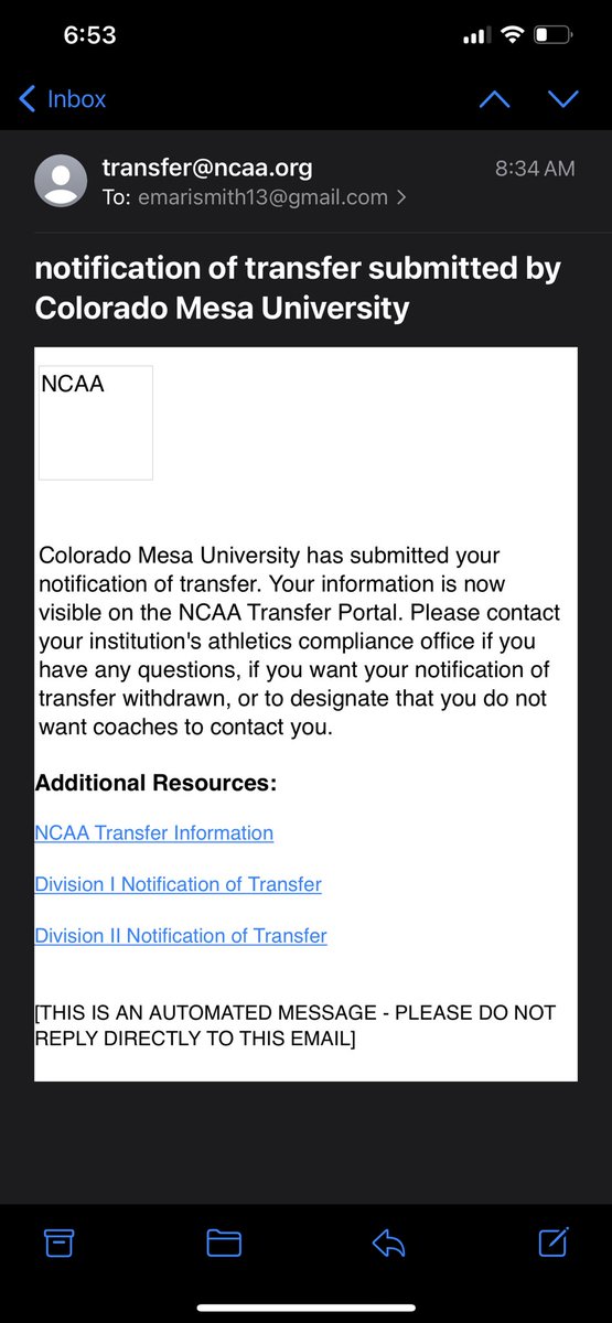 EmariSmith13's tweet photo. I want to thank CMU and the city of Grand Junction I am now in the portal #AGTG 📞 God https://t.co/ExoiwG4YDV