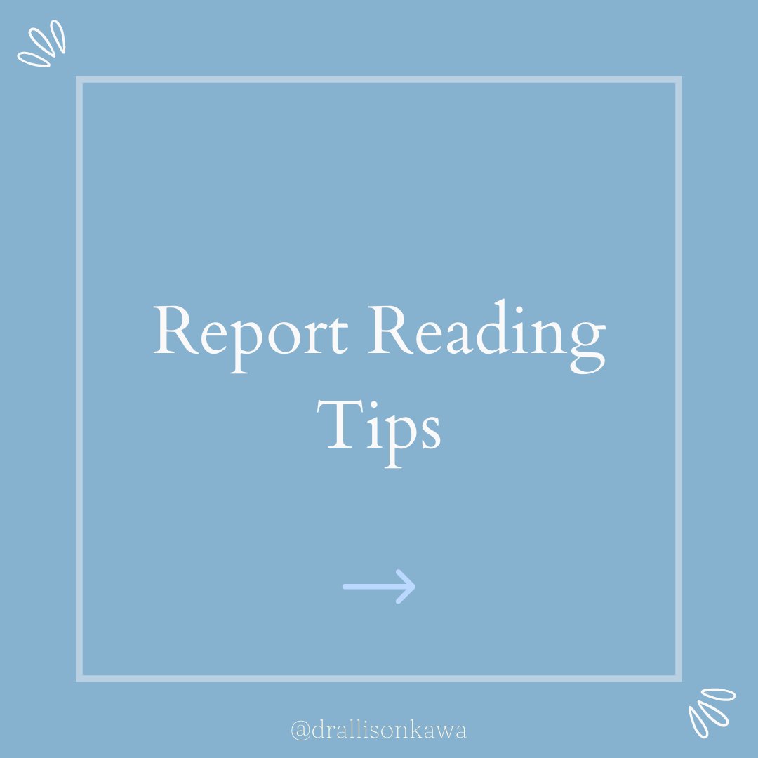DrAllisonKawa's tweet image. Report Reading Tips of the week! Today&apos;s topics are skill deficits and test taking accommodations.

#reporttips #testtaking #skilldeficits #tipsoftheweek #fyp #psychologist #testingcenter #clinicalpsychologist #psychologytwitter