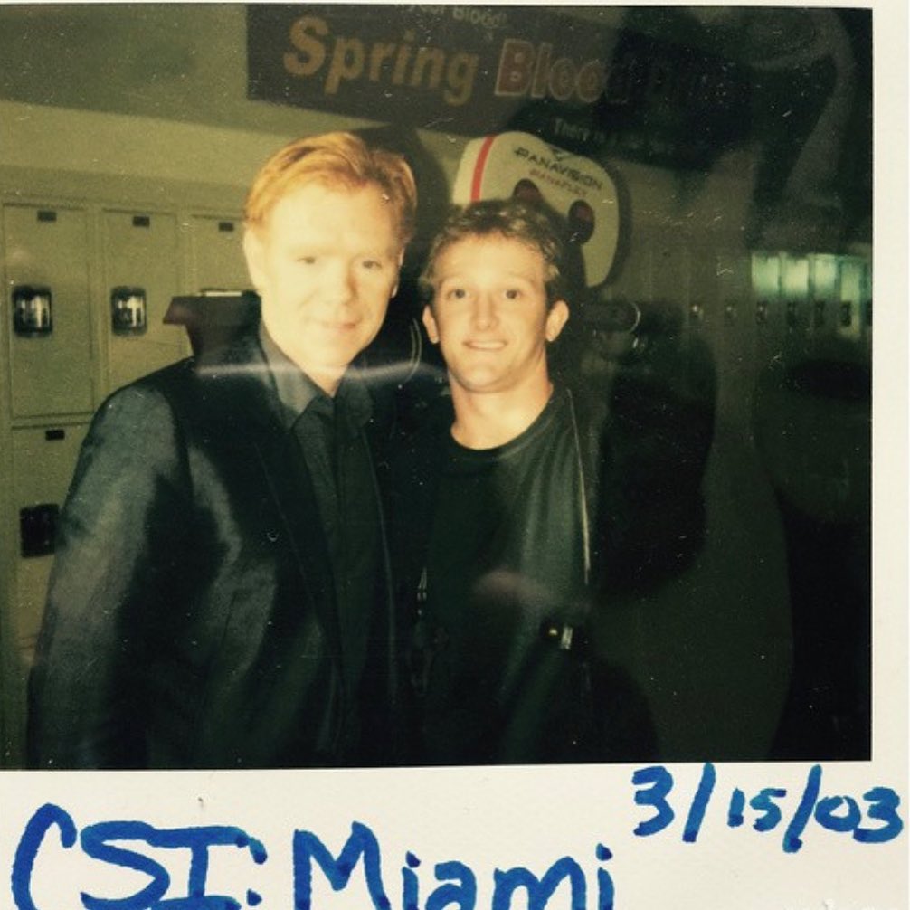 One of my earliest jobs - CSI: Miami. Shot on Film, documented here by a Poloroid and my script was FAXED to me. #throwbackthursday #csimiami #cbs
instagram.com/p/Cap1IMavQvq/