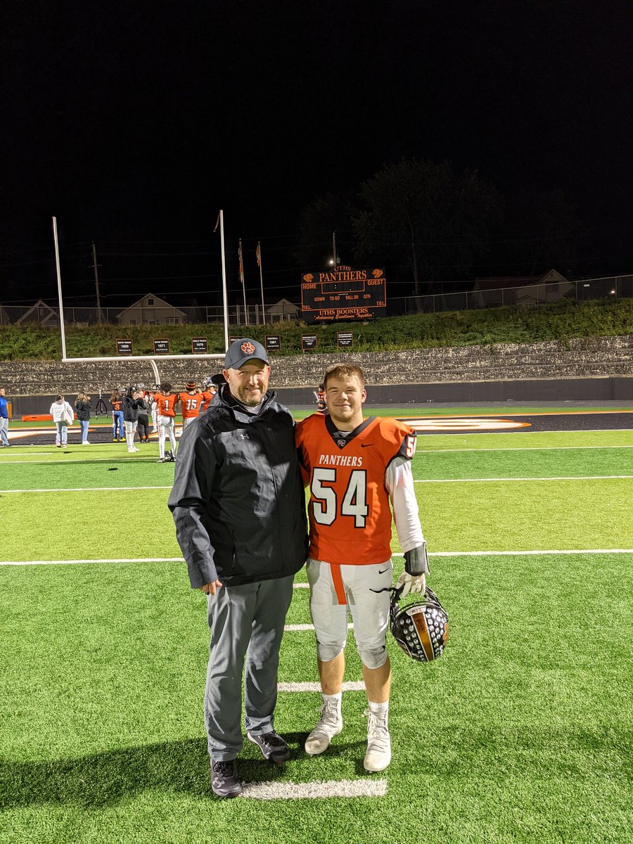 Special congrats to these two #lifetakersandheartbreakers on their respective commitments today. UW-Platteville and St. Ambrose got two good ones both on the field and in the classroom. Looking forward to watching you excel over the next four years! #PantherPride #recrUiT