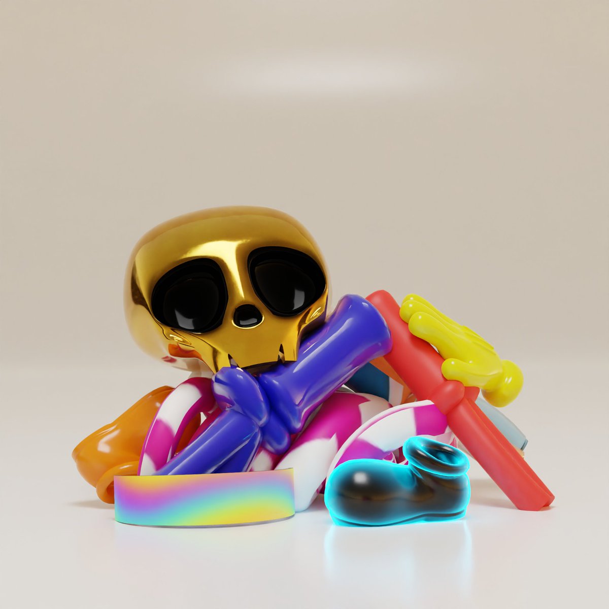 Supreme Skulls tweet media