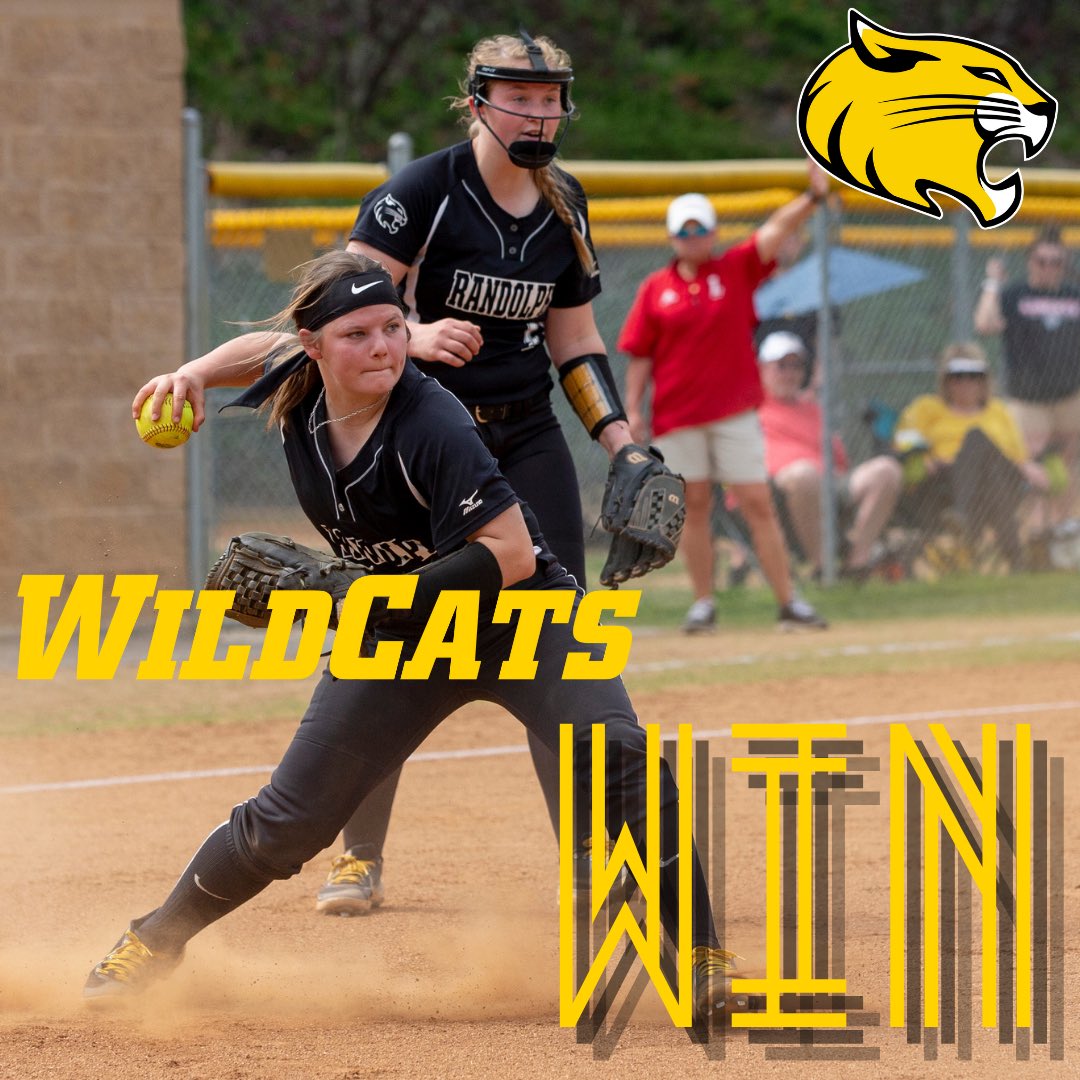RandolphSB's tweet photo. In a walk off hit in the 8th by Sophomore, Dominique Irving, WildCats take game 2 against Lynchburg. Two great games, let’s go Cats! #catsup https://t.co/b27J59i5Qp