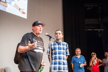 dave_fluent's tweet photo. Photos from the launch show party at 'Camden fringe 2018', I had a great time with @Nico_DeSanto 'Nicholas De Santo'.
#camden #fringe #2023show #coming #next #august https://t.co/Hmn2DSTggG
