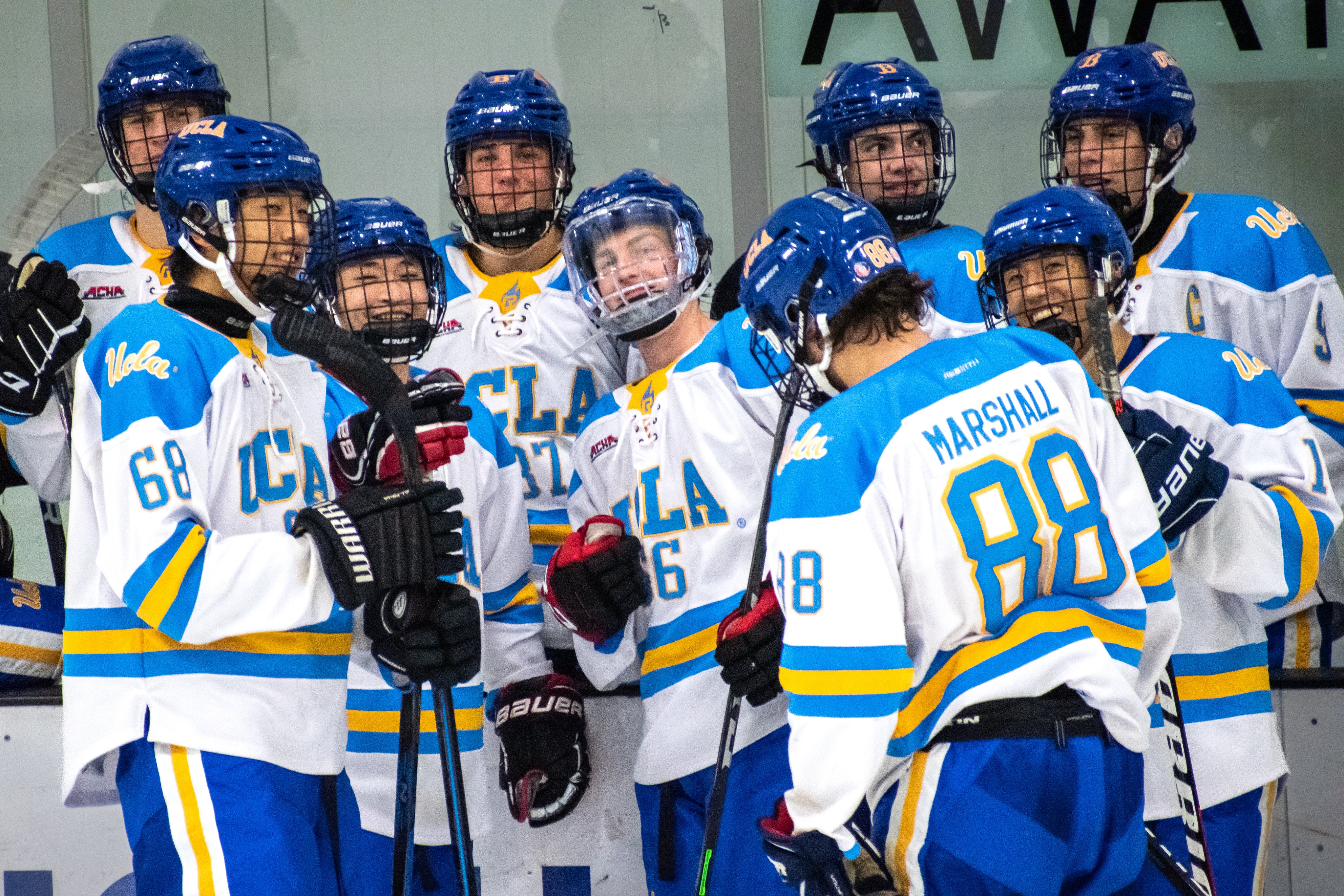 UCLA Ice Hockey on X: See these beautiful jerseys out on the ice