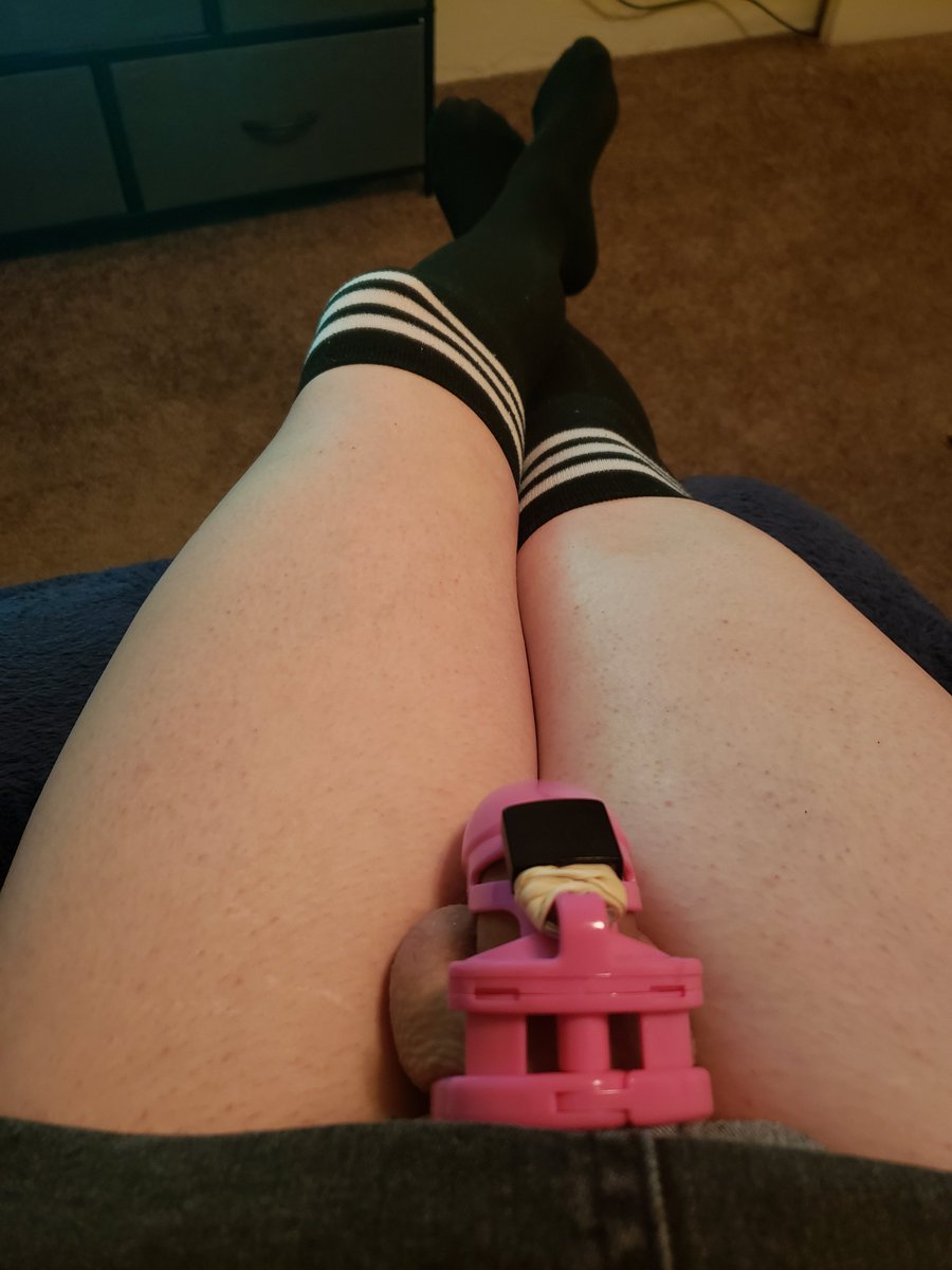 Cassy_MTF25's tweet photo. Last 4 for now #sissyclit #cagedboi https://t.co/wYgKieGY1K