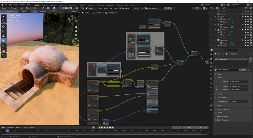 criscat's tweet photo. WIP: some (almost) procedural shaders.
#b3d #blender3d #blender #blenderart #blendercommunity #proceduralshaders #starwars3d https://t.co/TEawKoqRb1