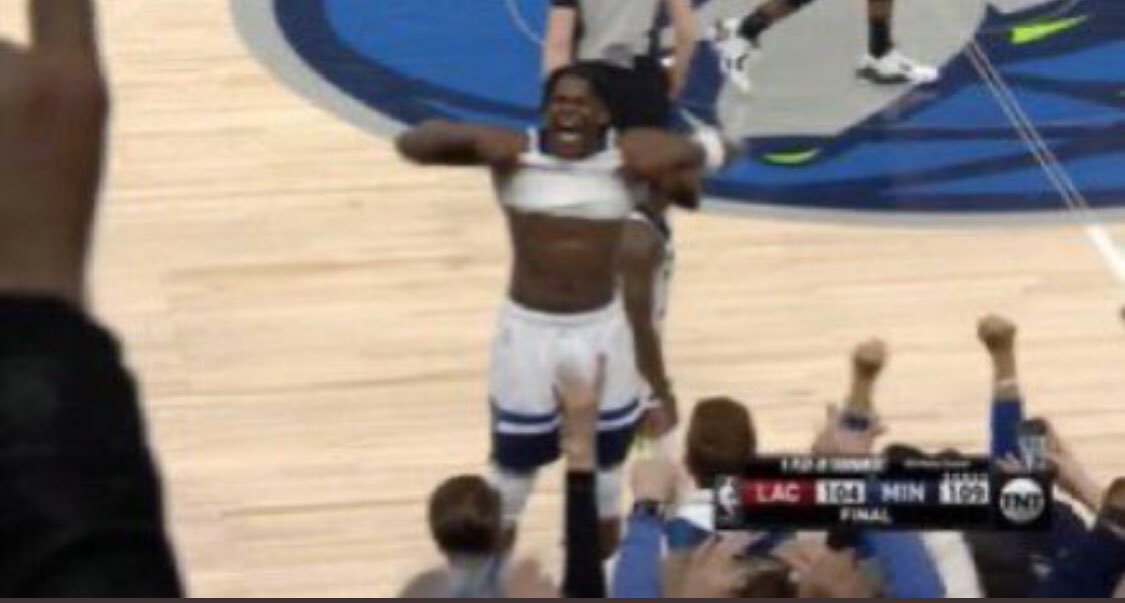 Turbotbh's tweet photo. @HaterMuse how ant handled his most important game: https://t.co/g2UQNQPVDk