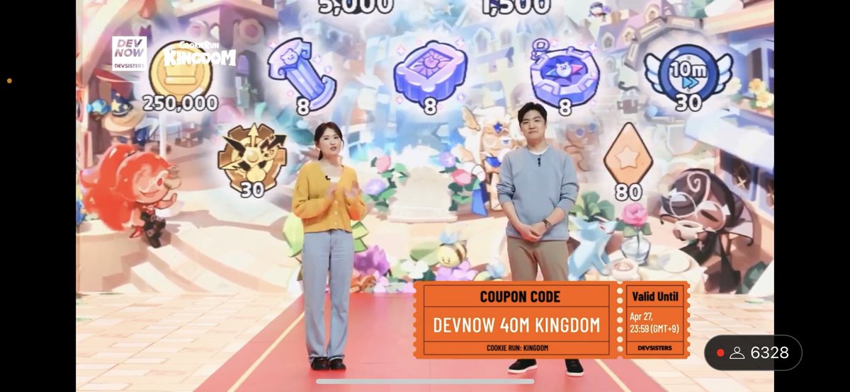 Bunny_LikeGame_'s tweet photo. DEVNOW 40M KINGDOM

クッキーランキングダムの
クーポンコードです(՞•֊•՞)💖

 #DEVNOW https://t.co/tljwAMcj5M