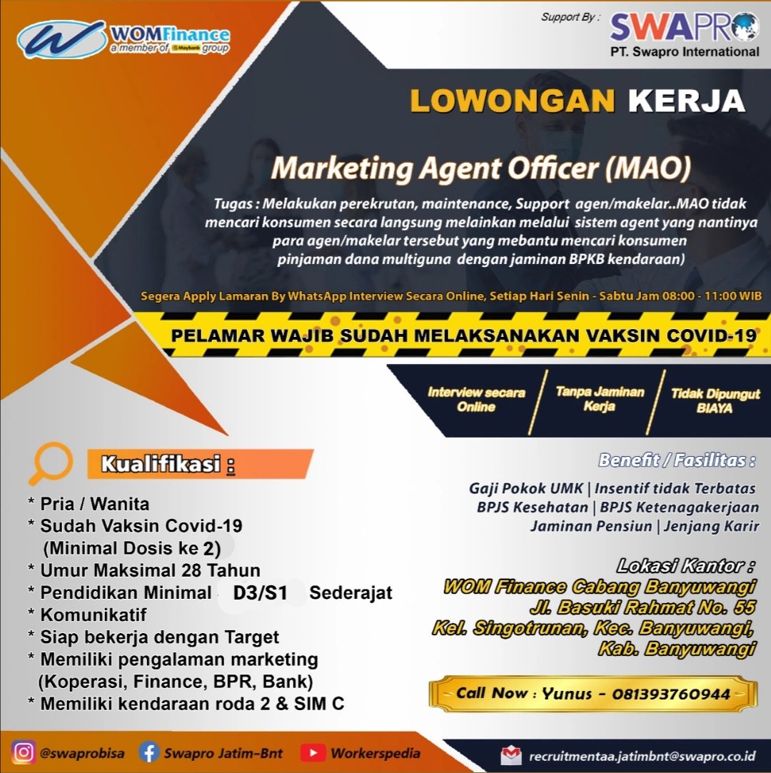 citizenapt's tweet image. #infokerjabwi #bwi #interviewonline #onlineinterview #banyuwangiku