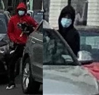 Same suspects wanted for stealing two dogs at gun point ALSO wanted for a double shooting in DC.

Bruno &amp; Pablo stolen 17 minutes apart. 

9 minutes after stealing the 10-week Australian Shepherd DC Police believe they shot two men. 

10 minutes later they robbed ANOTHER person.