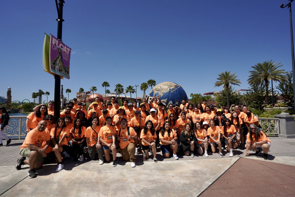 Members of the Davis Falcon Band &amp; Choir had an AMAZING time at Disney World, Hollywood Studios, &amp; Universal Studios! Lots of laughs and memories shared. Just one of the perks of being in band!💙❤️<a href="/AldineISD/">Aldine ISD</a> <a href="/drgoffney/">Dr. LaTonya M. Goffney</a> <a href="/DavisHS_AISD/">General Benjamin O. Davis, Jr. Senior High School</a> <a href="/Davis9_AISD/">Davis 9 IB - Aldine ISD</a> <a href="/aldinefinearts/">Aldine ISD Performing Arts</a> <a href="/davishs_falcons/">Anthony Watkins</a>