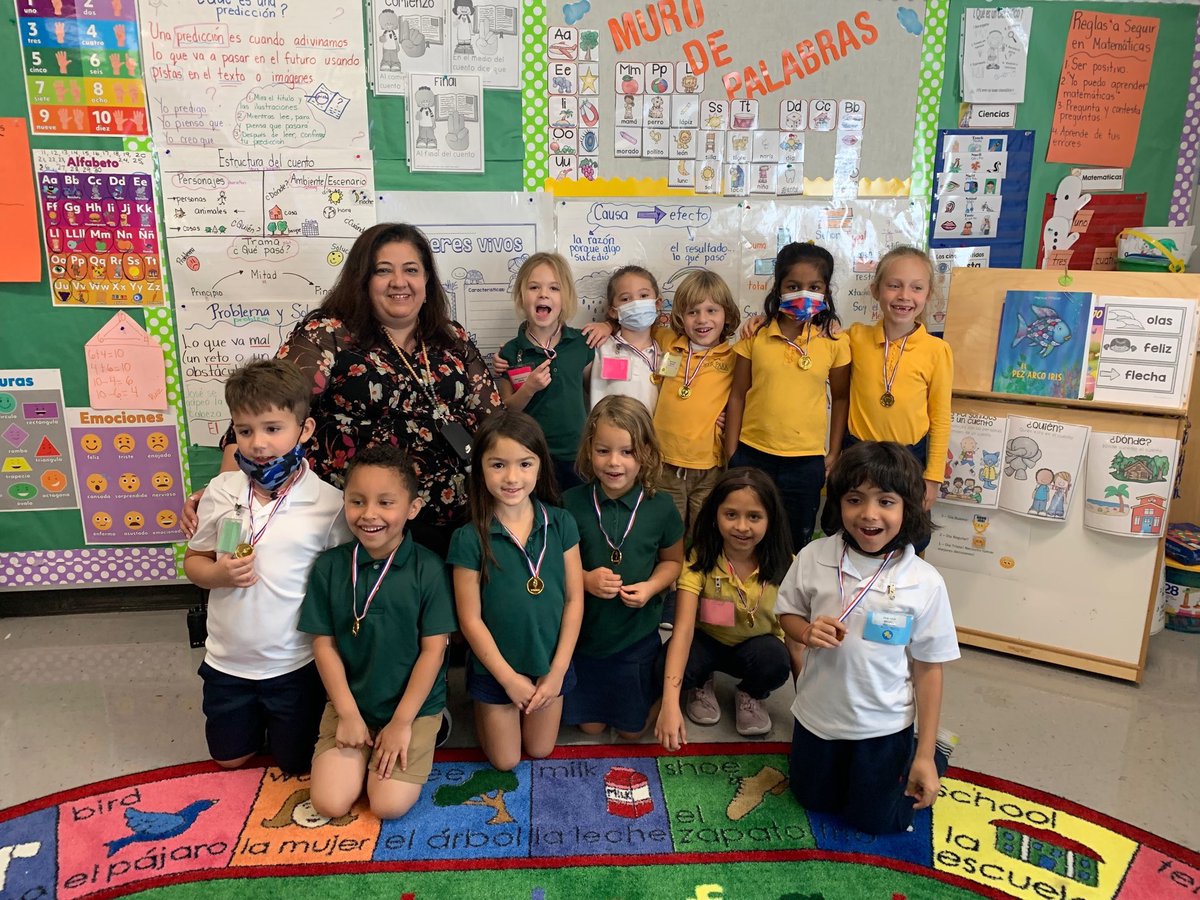Proud of our Dual Language Kindergarteners. They surpassed their Myon class challenge and read 15 English and 15 Spanish books in 2 weeks.  <a href="/HillsboroughSch/">Hillsborough Schools</a> <a href="/DuallangHcps/">Dual Language HCPS</a> <a href="/ReadonmyON/">Read on myON</a>
