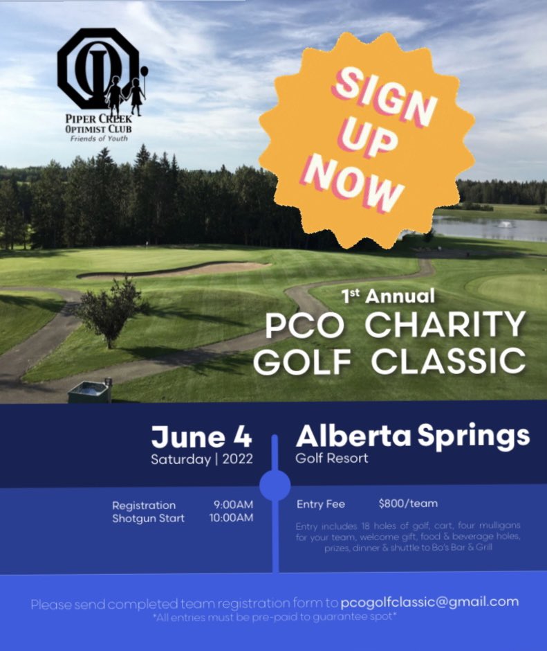 The inaugural PCO Charity Golf Classic is filling up fast - so sigb up before it’s too late! 

REGISTER ➡️ bit.ly/PCOCharityGolf…

We’ve also still got space for some incredible community partners of all levels - email pcogolfclassic@gmail.com for more details!