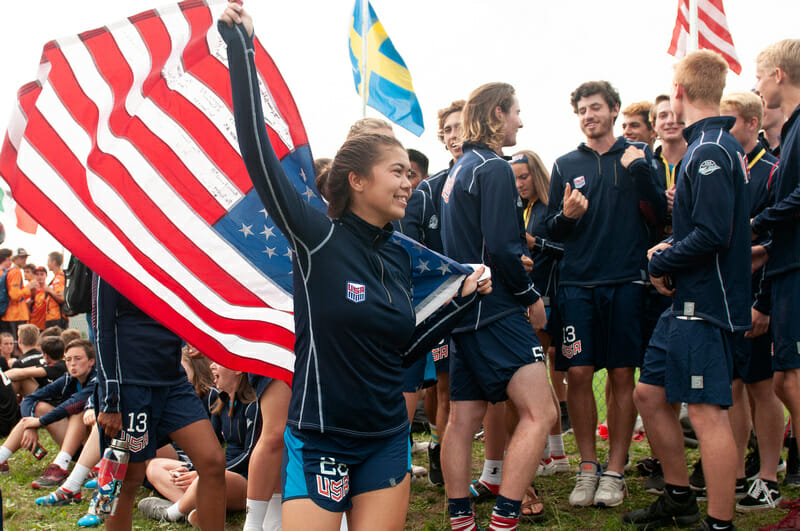 Ultiworld's tweet photo. .@USAUltimate Announces WJUC 2022 Rosters -> https://t.co/sV3wNXCQEj https://t.co/GwzXvWMzyc