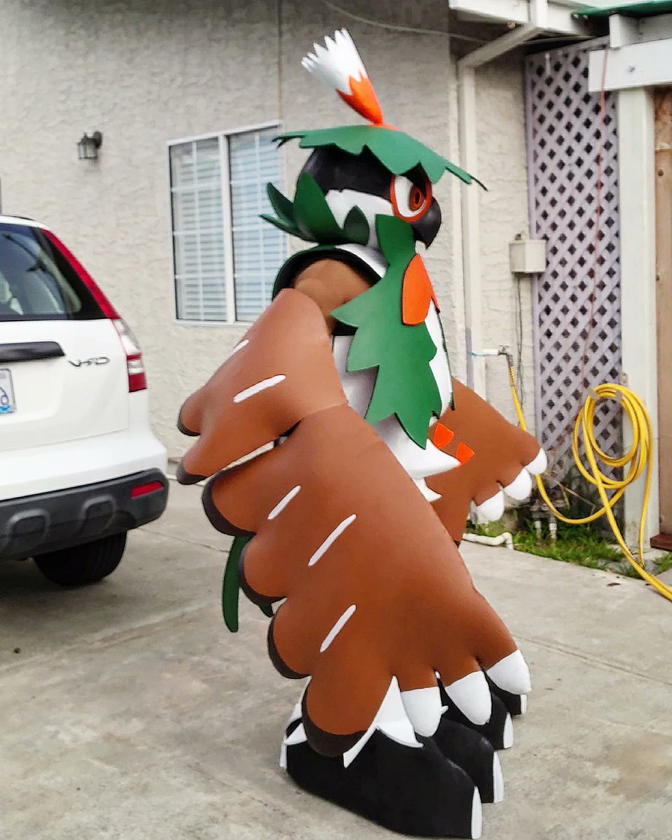 TimcangJr's tweet image. Hisuian Decidueye Cosplay #Pokemon #PokemonLegendsArceus #PokemonUNITE