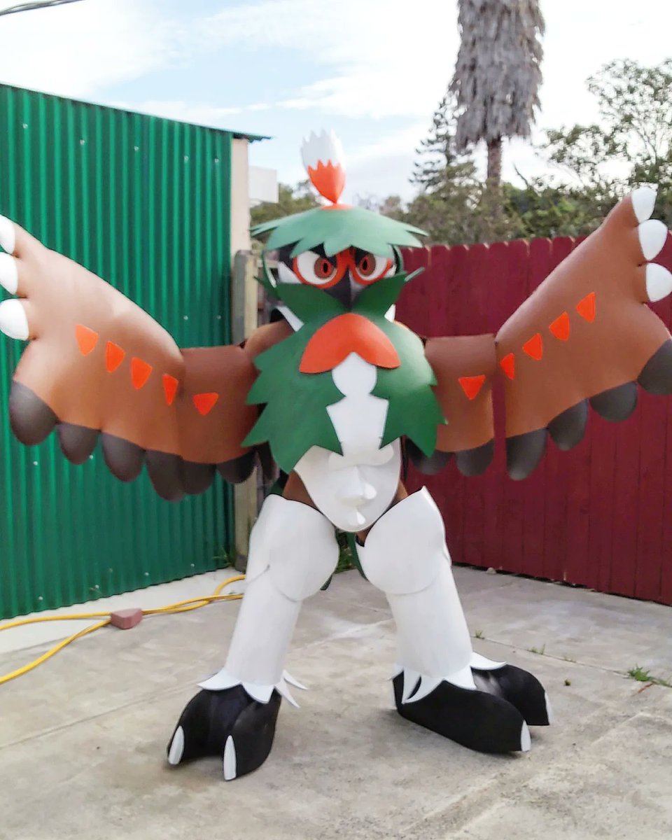 TimcangJr's tweet image. Hisuian Decidueye Cosplay #Pokemon #PokemonLegendsArceus #PokemonUNITE