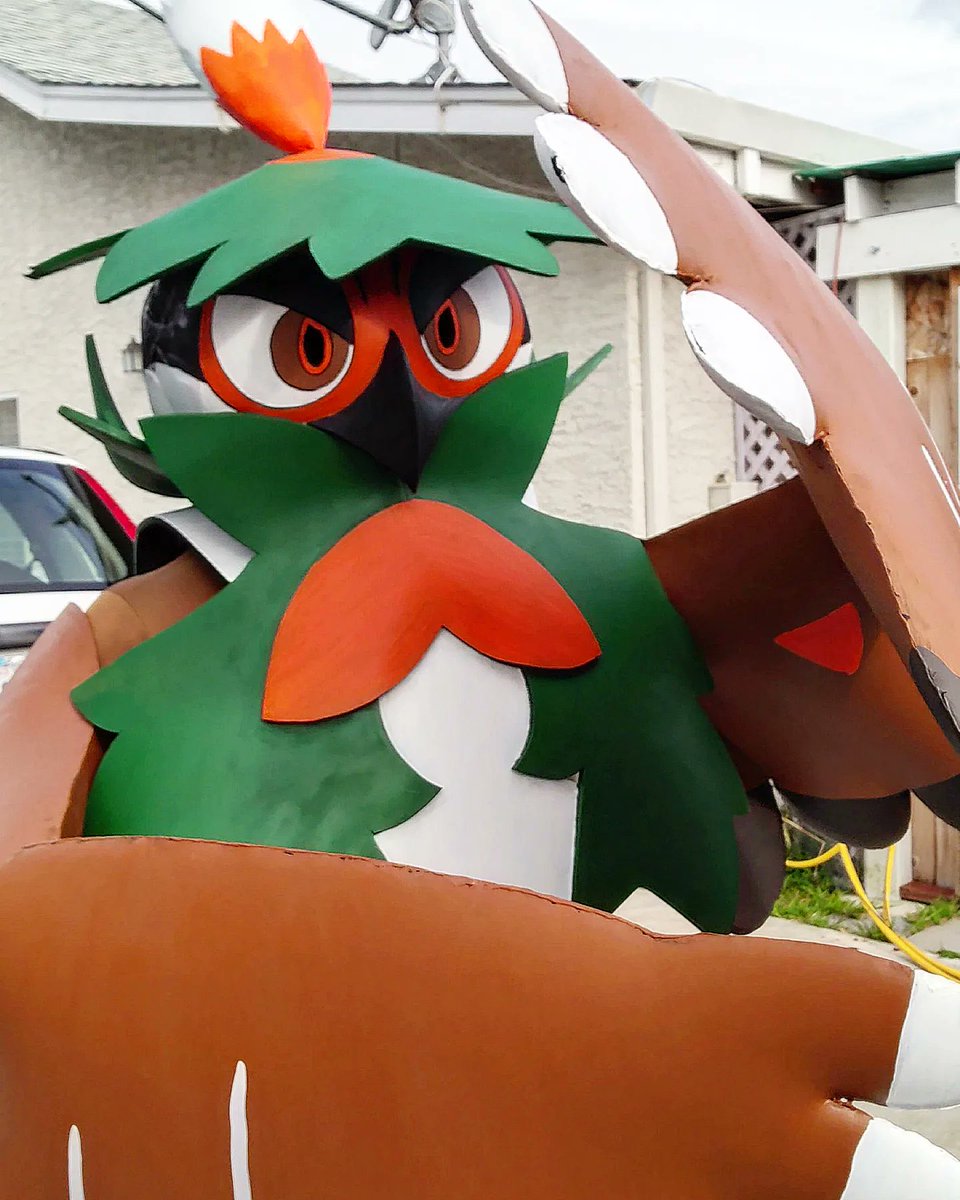 TimcangJr's tweet image. Hisuian Decidueye Cosplay #Pokemon #PokemonLegendsArceus #PokemonUNITE