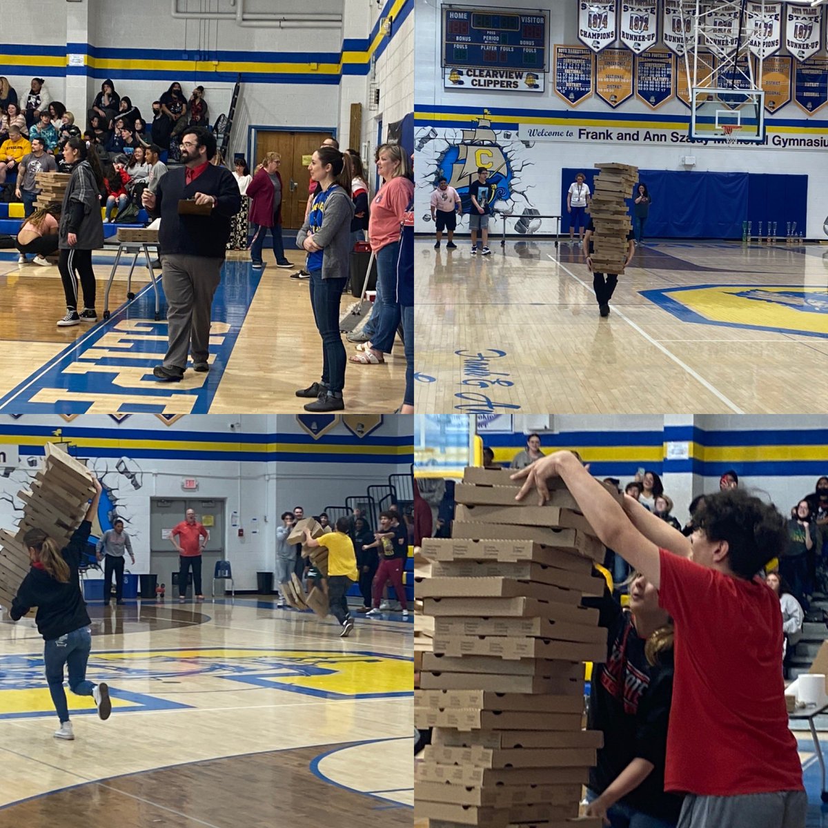 mdmorell's tweet photo. The Clearview High staff prepared a little fun to send the students off for Spring Break🥳 Job well done👏🏼@PrincipalRoth https://t.co/9WMjqhVVHu