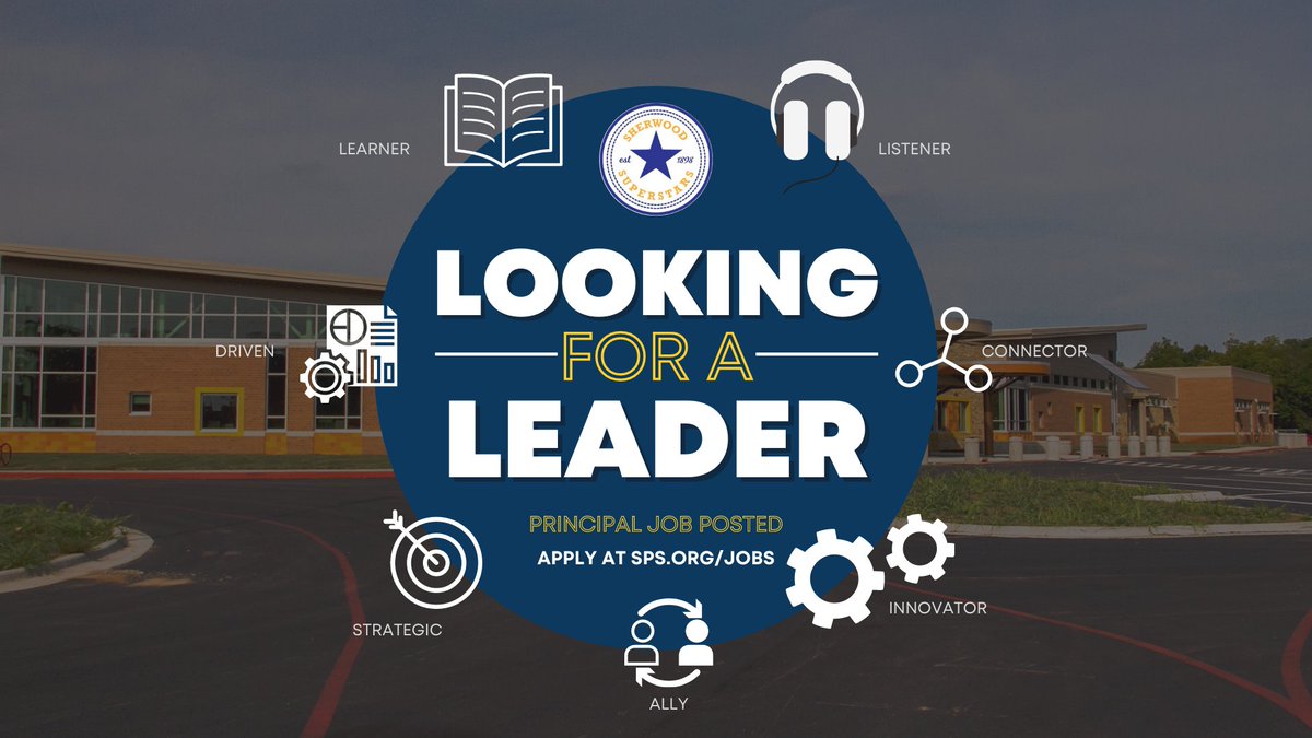officialSPS's tweet photo. We're looking for a driven, innovative principal for @sherwoodsps, a thriving neighborhood school in southwest #SGF.

APPLY NOW: https://t.co/9dlA0XfTaA https://t.co/l5S4JWoana