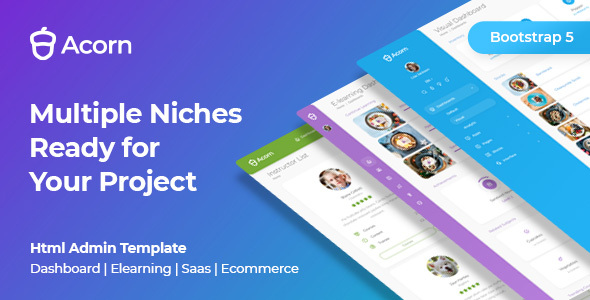stylelibreview's tweet photo. Acorn - Bootstrap 5 Html Laravel .Net Admin Template
https://t.co/gLl2Im9Ecm

#htmltemplates
Acorn – Bootstrap 5 Html Laravel .Net5 Admin Template Multiple Niches Ready for Your Project Acorn comes with a utility first css structure which makes it easy to https://t.co/lxodtaSMQo