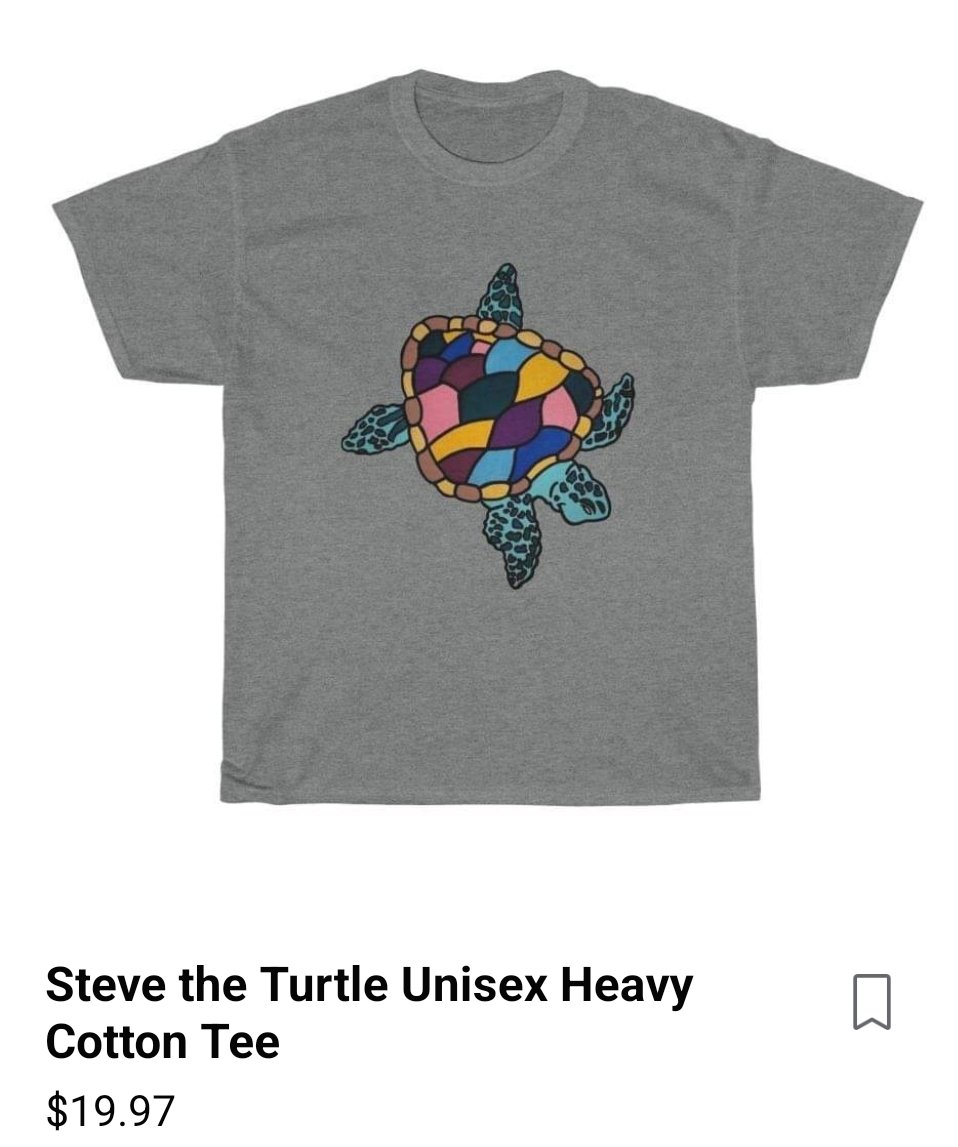 ElenaPratt420's tweet photo. Look how cute!
Steve the Turtle! T-shirt
Now available in multiple colors at https://t.co/g9WSOzW1md
#popartist #popart #PopArt #popartbyelena #popartlover #popartanimals #turtles #turtle #turtleartwork https://t.co/JQspG1ambk
