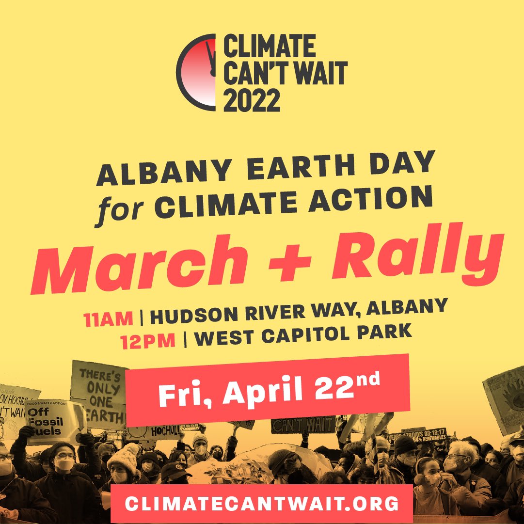 Queens_Climate's tweet photo. Climate action in Albany not going fast enough or far enough for you?  We think so, too!  Join #ClimateCantWait on Earth Day, April 22. L(https://t.co/FqhyvSAVwG) https://t.co/fjkfvLeVag
