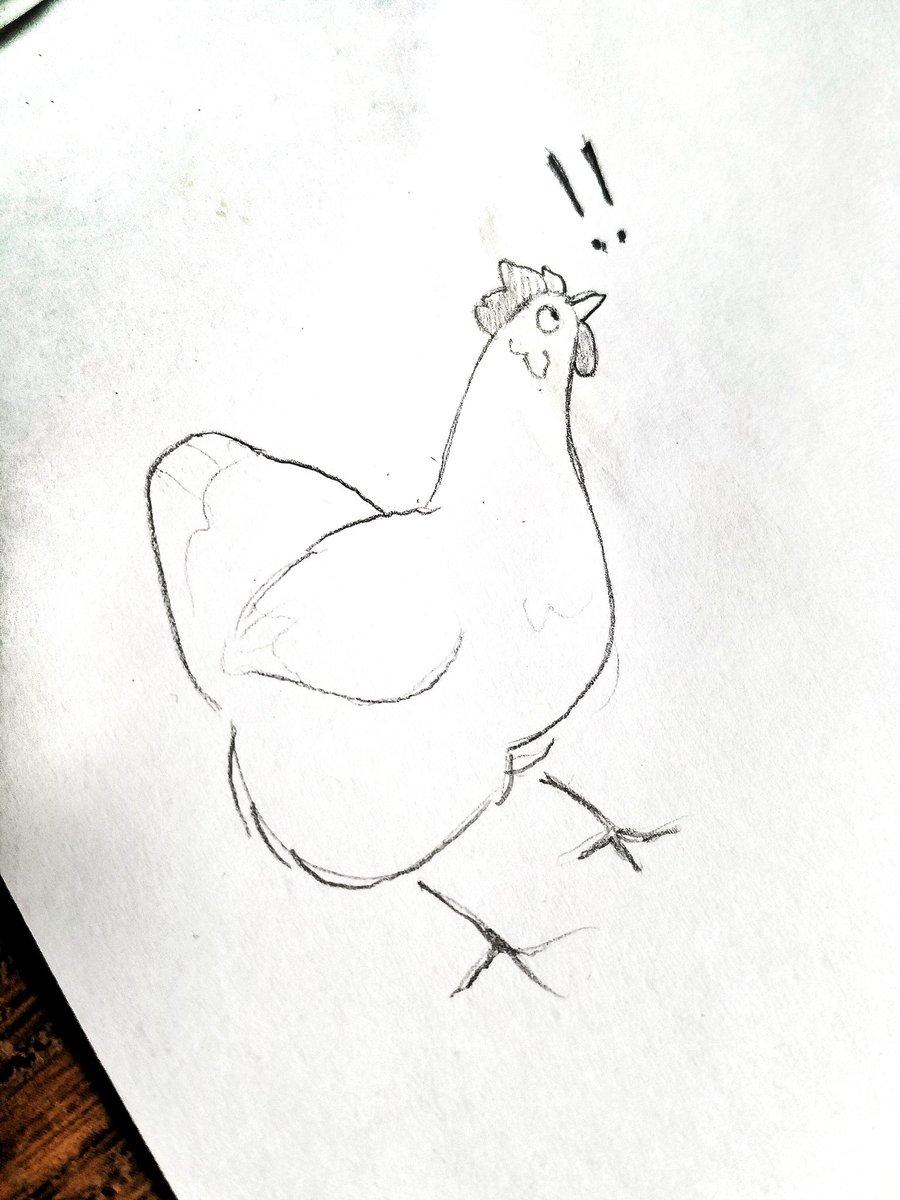 MakennaMadeThis's tweet photo. +1 Chimken
#chickens #tinyfluffydinosaurs #ArtistOnTwitter #sketch #doodle #art #chickennotes https://t.co/IM5WKYR305