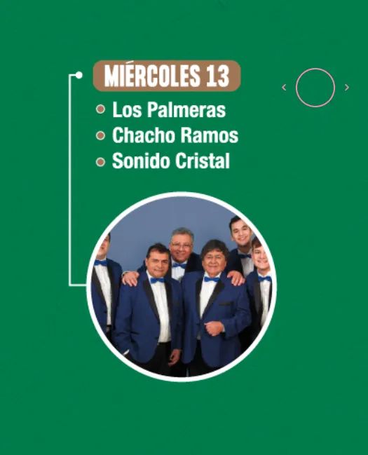 Pasó el Chacho Ramos y ya se vienen Los Palmeras, escúchalo en vivo en cmfradio.online