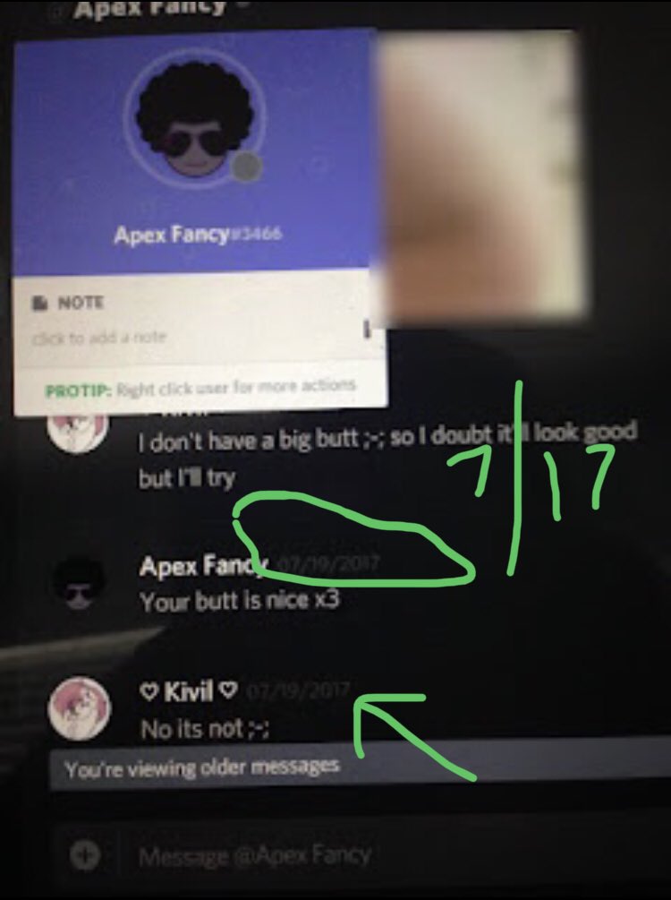 JamieDarke_'s tweet photo. Daymon soliciting nudes from a 14 year old minor July 2017. He was 19! @AnnaHayven @RealAnimancer @LadyHopium @shegeeks369  @SaggyMelonz @amazingatheist https://t.co/cjiiDZJiwA