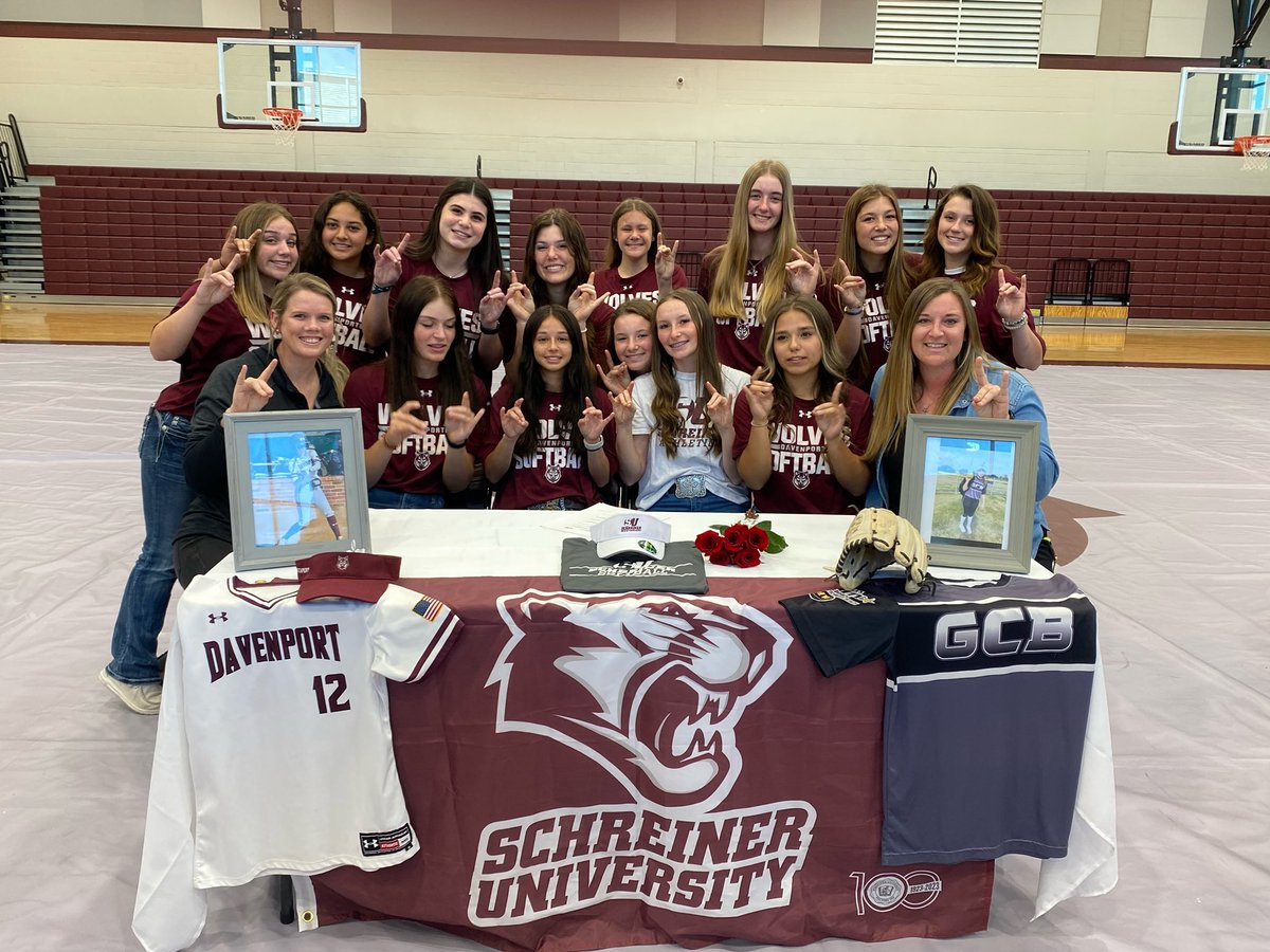 Congrats to Payten Altmeyer on being the first ever softball player at Davenport High School to sign a NLI! We are so proud of you <a href="/payten70969747/">payten</a> 🤘🏼🐺

#makinghistory 
#pursueexcellence