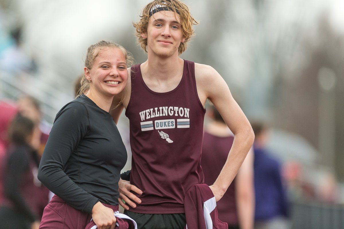 "Big sister torturing little brother at Track 2.0" A smiling <a href="/LindseyGott/">lindsey</a> and a suffering <a href="/nedlgott01/">Ned</a> tonight at Wellington. <a href="/WEVSD_sports/">Wellington Sports</a>