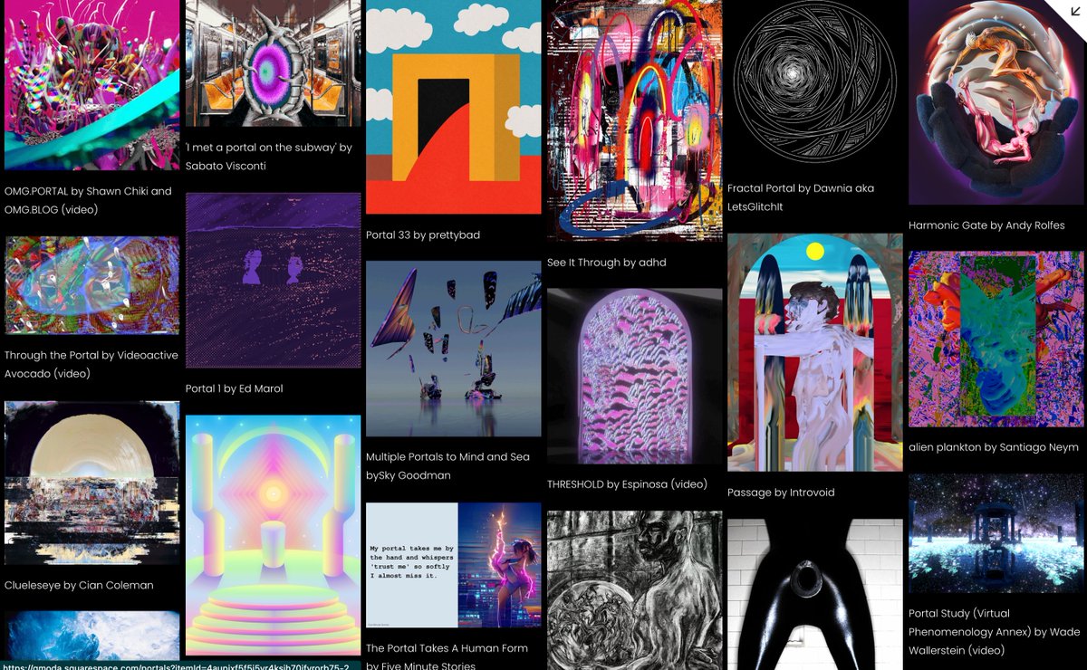 MuseumOfQueer's tweet photo. You can find all of the art and nft links from the #portals4queers fundraiser at the link below! So far you have helped us raise over 2k #tezos in support of Trans and Queer artists and we've already started putting it to good use! 

↳https://t.co/NhNmemX2Dz https://t.co/xwiOBCYBwa