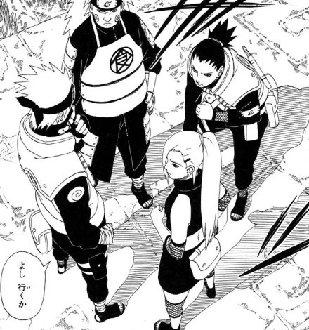 NARUTOの何が凄いかというとあらゆる角度で正確な作画ができることですね 