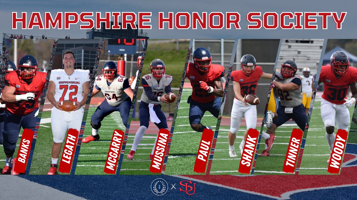 Shippensburg University Raiders (@shipuraiders) on Twitter photo FOOTBALL: Eight <a href="/ShipFootball/">Shippensburg Football</a> seniors named to the 2021 class of the <a href="/NFFNetwork/">National Football Foundation</a>'s Hampshire Honor Society
shipraiders.com/news/2022/4/14… FOOTBALL: Eight <a href="/ShipFootball/">Shippensburg Football</a> seniors named to the 2021 class of the <a href="/NFFNetwork/">National Football Foundation</a>'s Hampshire Honor Society
shipraiders.com/news/2022/4/14…