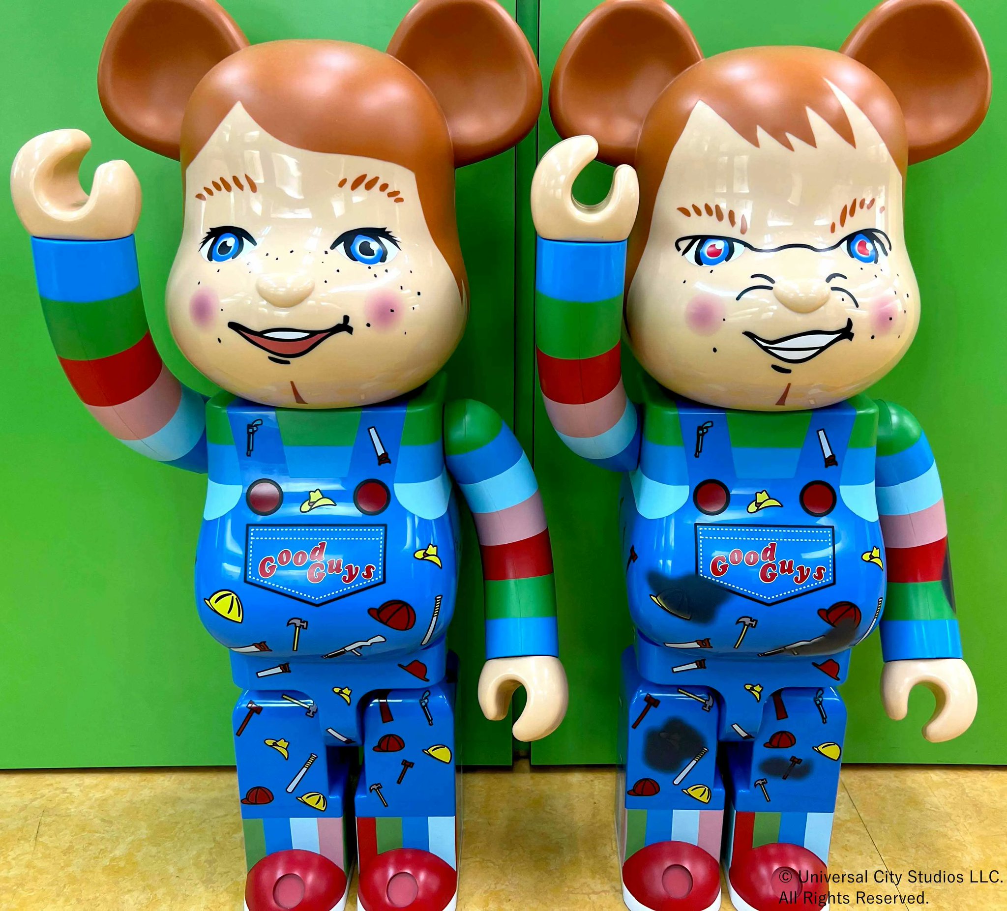 【未開封品】BE@RBRICK CHUCKY 400％ チャッキー チャイルドプレイ CHILD'S PLAY2ベアブリック メディコムトイ