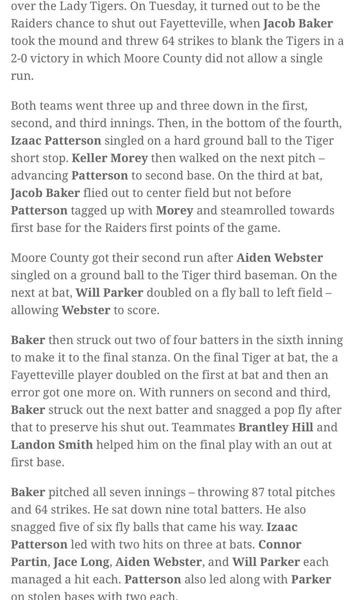 I give my all for my team and they have my back. Found a way to manufacture runs and the D held strong! <a href="/collegeprepsr/">College Preps Recruiting</a> <a href="/BaseballCf/">CF Uncommitted Baseball</a> <a href="/TopPreps/">TOP PREPS - Free Sports News, Videos & Information</a>  <a href="/jucoroute/">#JucoRoute</a> <a href="/BUncommitted/">Baseball_Uncommitted</a> <a href="/UncommittedUsa/">UncommittedPlayersUSA</a>