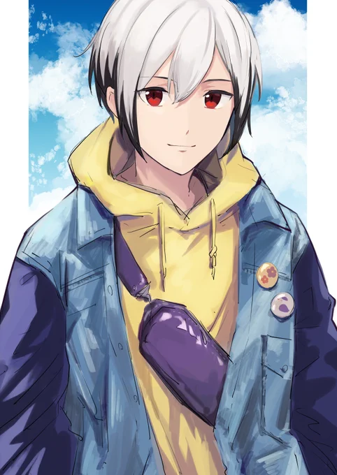 想楽くん(に着てほしい服を着ていただいた) 