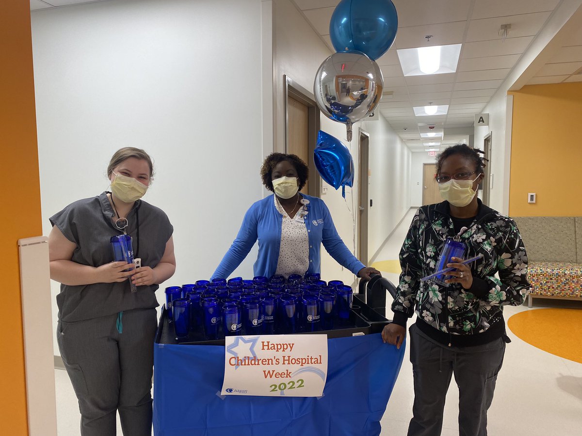 Awesome day of celebrating #ChildrensHospitalsWeek with our favorite team members! #leadershiprounding <a href="/sohendrix/">Rio.45</a> <a href="/DiehardWVUfan/">Michael Howard</a> @MrTweetyVeity <a href="/smithsarah1106/">Sarah Smith</a> <a href="/ARChildrensTeam/">Team AR Children's</a> <a href="/archildrens/">Arkansas Children's</a>