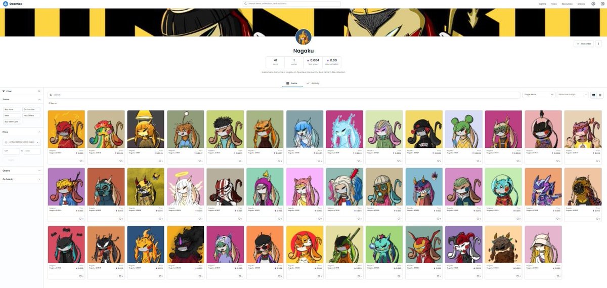 Salam &amp; GM everyone. Help me to report this acc on OS 🙏🏻🙏🏻🙏🏻 this is not mine. thankyou😭🙏🏻

Link OS to report: opensea.io/collection/nag…