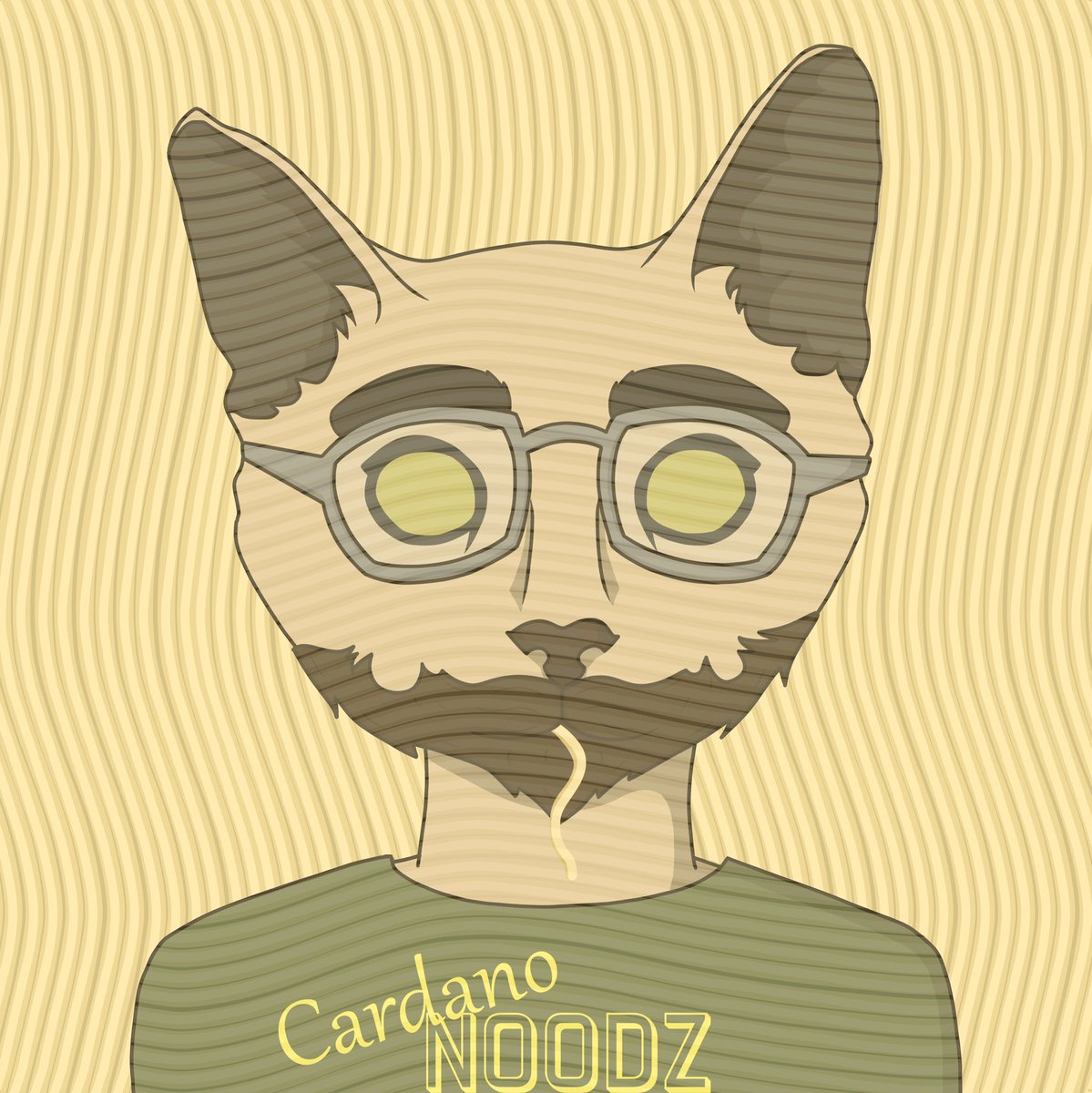 CardanoNoodz's tweet photo. @Musikavi1 @CatkinsLounge LFG!!! I love @CatkinsLounge! Peep this amazing NOODZ one I got! https://t.co/vmB2KLjiNz