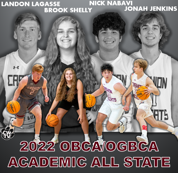 CONGRATULATIONS TO THESE CASHION SENIORS!
WINNERS ON and OFF THE COURT!
2022 BASKETBALL ACADEMIC ALL STATE!

🏆LANDON LAGASSE
🏆BROOK SHELLY
🏆NICK NABAVI
🏆JONAH JENKINS

#allwedoiswin