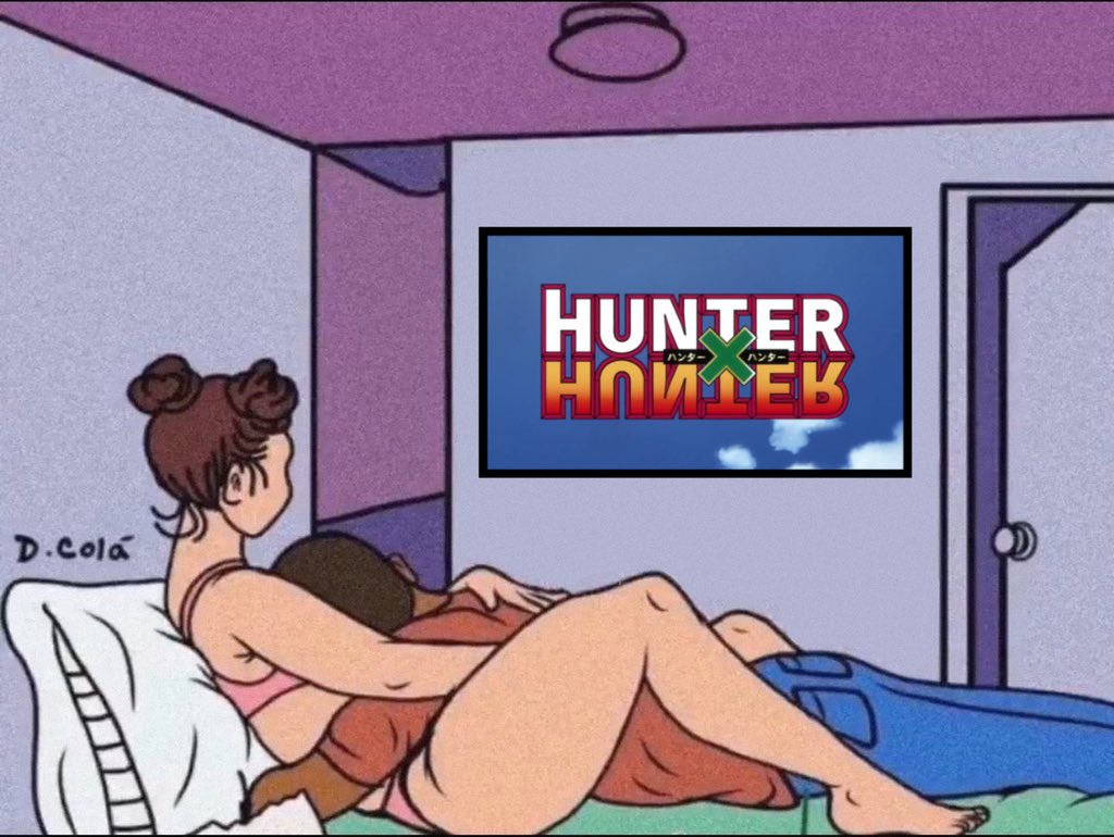 Kanbalex's tweet photo. Hunter x Hunter esta en tendencias, así que paso a decir que lo vean no se van a arrepentir https://t.co/BWVg9E81yK