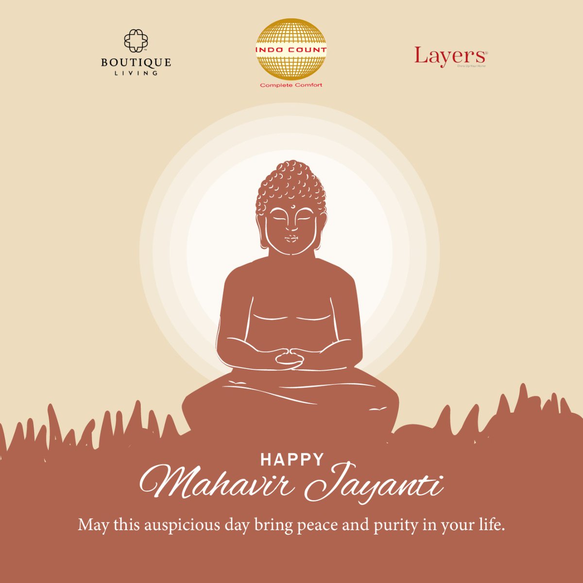 IndoCount's tweet photo. Wishing you all a Happy Mahavir Jayanti! 

#happymahavirjayanti #mahavirjayanti #indocount https://t.co/m6myA0rVvS