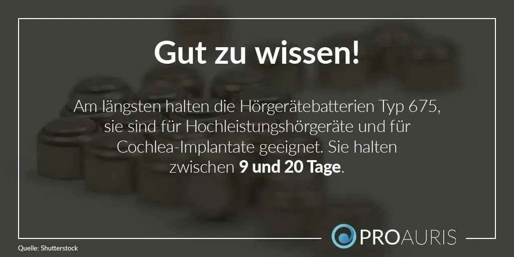 Die heutigen Hörgeräte brauchen besonders leistungsstarke Batterien, um Ihnen ein perfektes Hörerlebnis zu gewährleisten. Hörgerätebatterien gibt es in den unterschiedlichsten Größen, die durch verschiedene Zahlen- und Farbkombinationen markiert sind.🔋

proauris.com/hoergeraete-te…